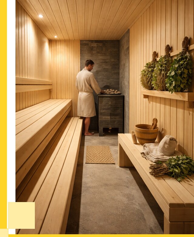 Отделка парной под ключ в Краснотурьинске от 372155 р. | ЭриданКту