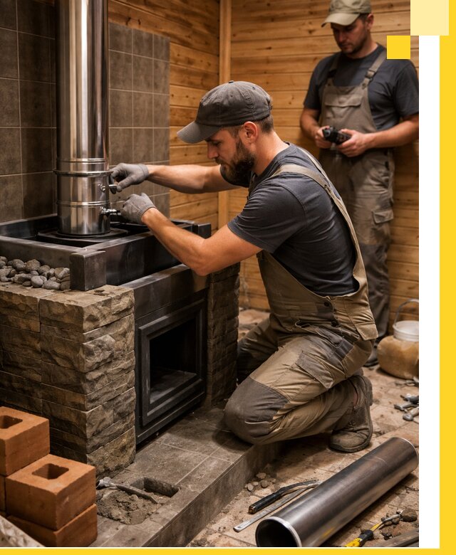 Изготовление и установка банных печей под ключ в Краснотурьинске