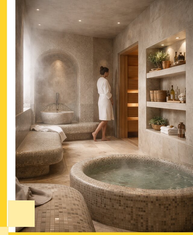 Строительство бани с хамамом в Краснотурьинске от 797475 р. | ЭриданКту