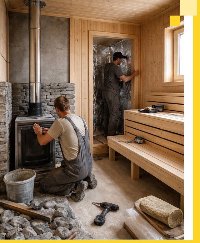 Строительство и изготовление бань под ключ в Краснотурьинске