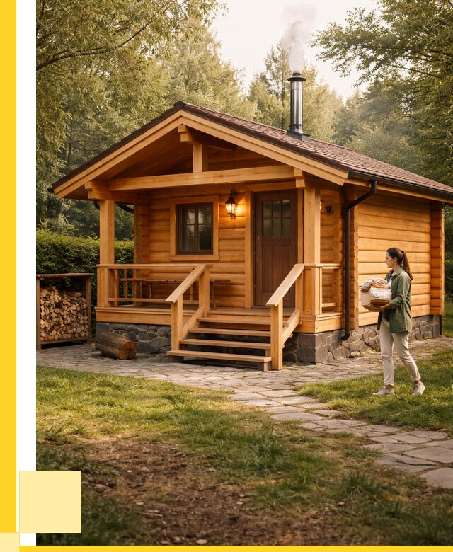 Купить баню под ключ в Краснотурьинске от 691145 р. | ЭриданКту