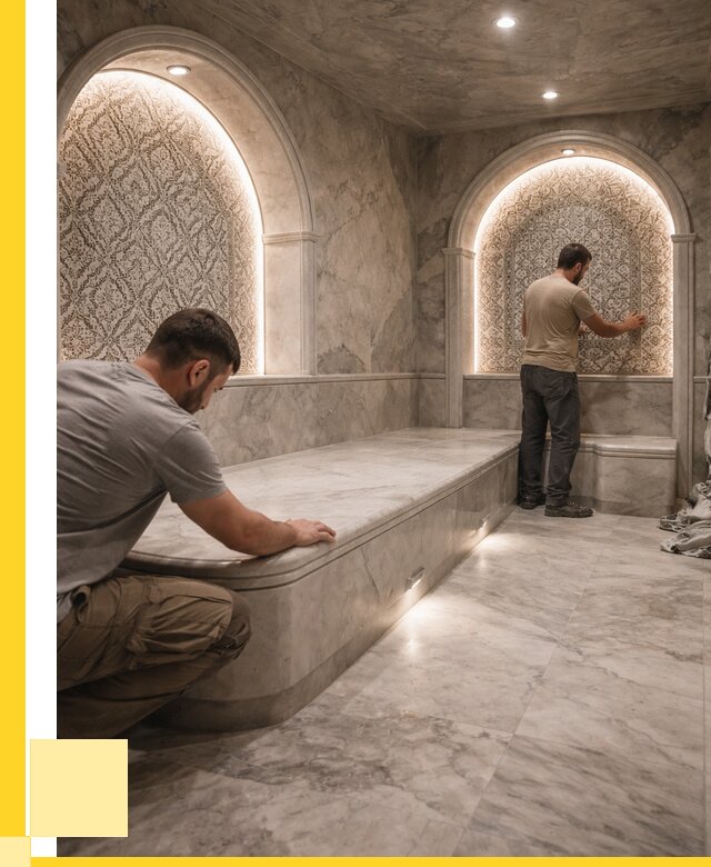 Турецкие бани под ключ в Краснотурьинске от 265825 р. | ЭриданКту