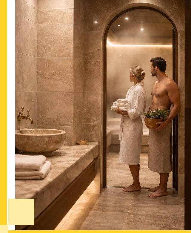 Проект и монтаж сауны и хамама в Краснотурьинске от 372155 р., ЭриданКту