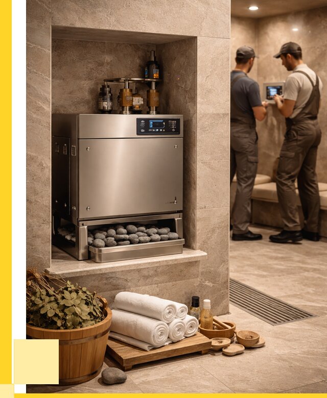 Парогенераторы для хамама в Краснотурьинске от 79748 р. | ЭриданКту