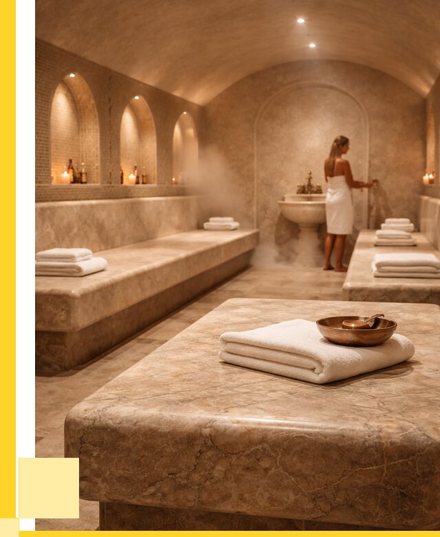 Лежаки для хамама в Краснотурьинске под ключ от 37216 р. | ЭриданКту