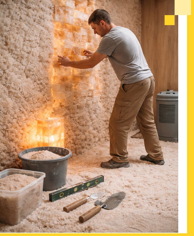 Проектирование и монтаж соляных комнат в Краснотурьинске под ключ